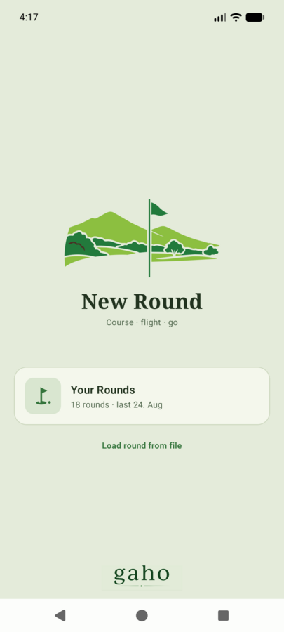 gaho for Android — new round