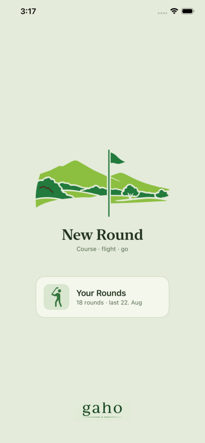 gaho — new round
