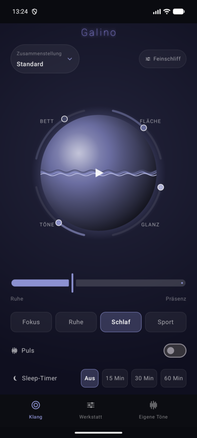 Galino für Android — Orb Schlaf