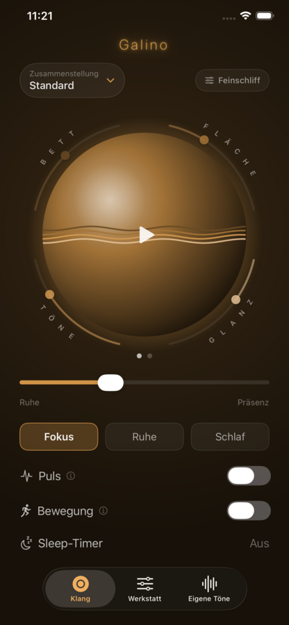Galino — Orb Fokus
