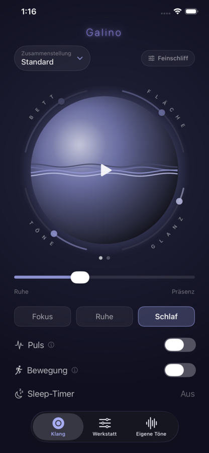 Galino — Orb Schlaf