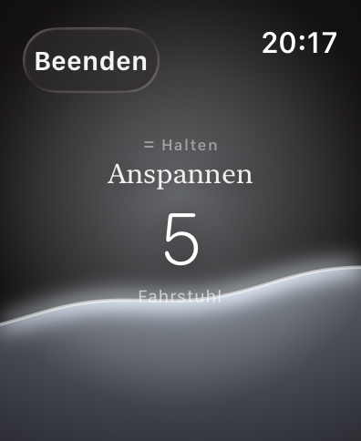 VIVAL auf der Apple Watch — Fahrstuhl