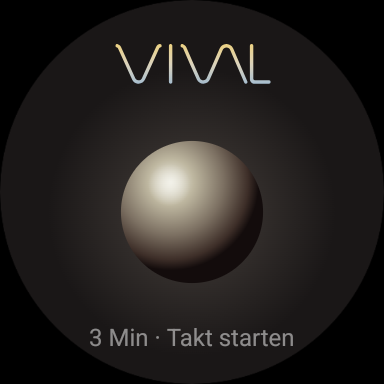 VIVAL auf Wear OS — Start