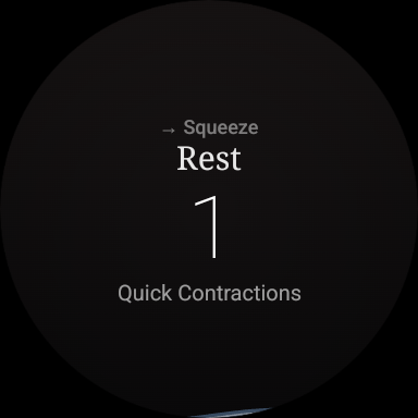 VIVAL on Wear OS — rest
